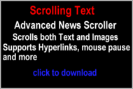 Advanced Scrolling Text Software screenshot